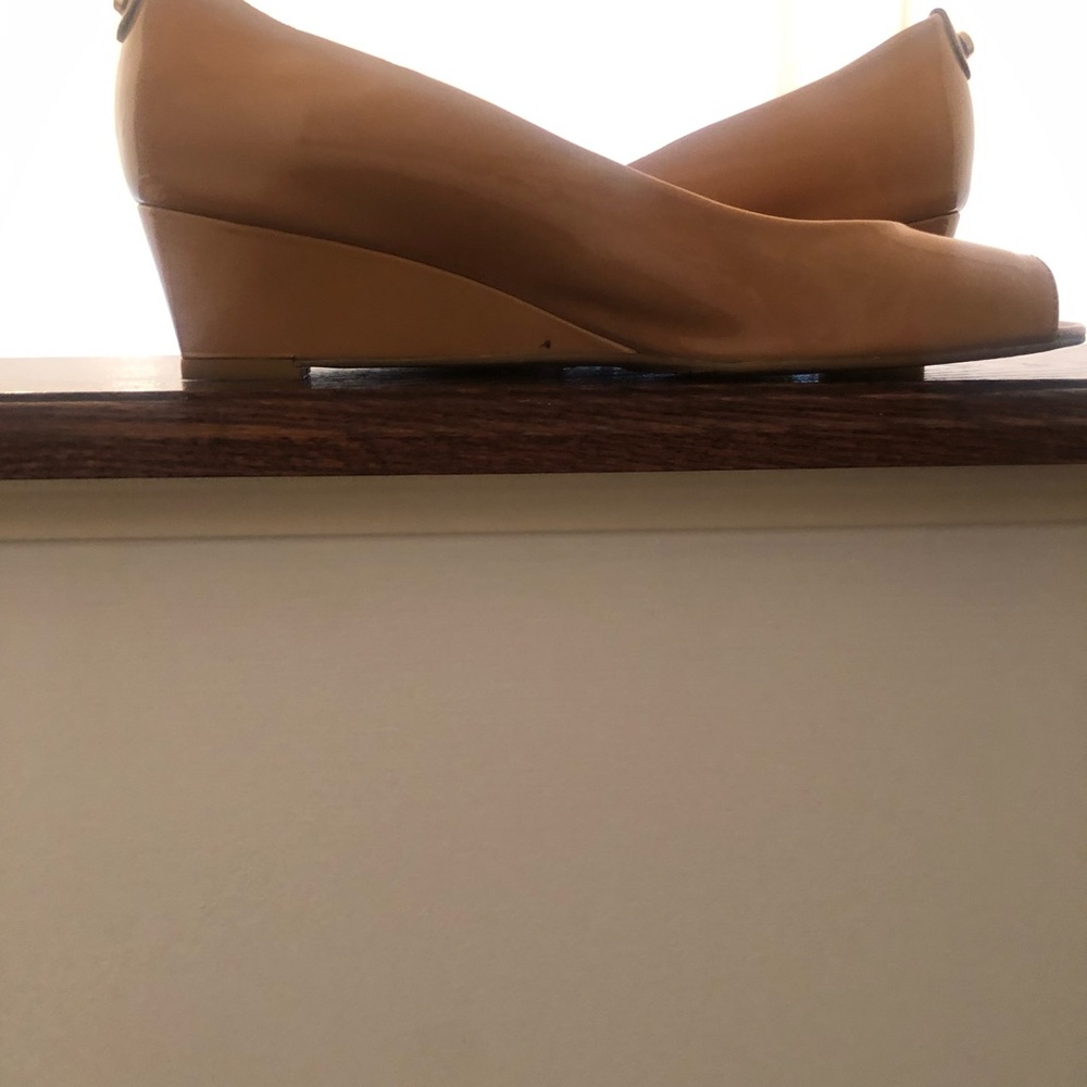 Stuart Weitzman Nude wedge